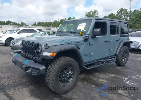 2024 Jeep Wrangler 4Xe z USA, uszkodzony, nr VIN 1C4RJXN6XRW221013